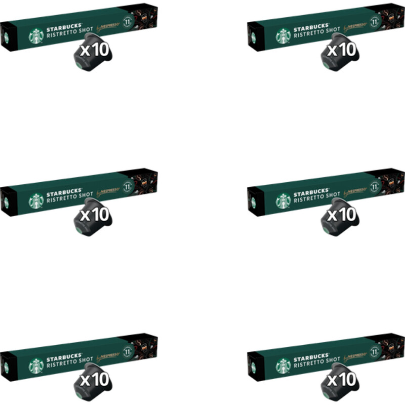 Starbucks Nespresso ristretto capsules 6-pack