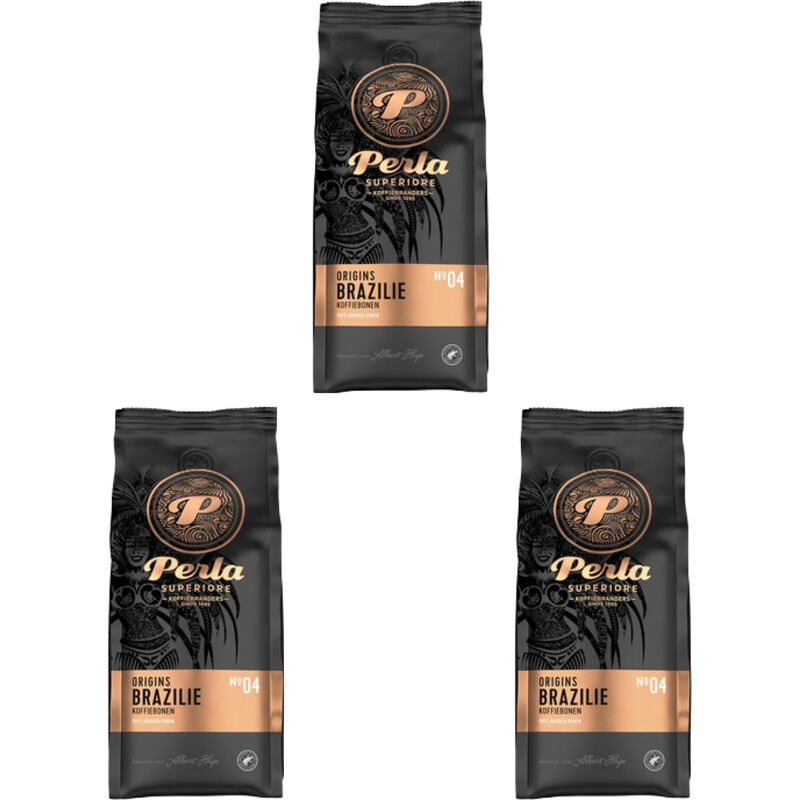 Perla Superiore Origins Brazilie koffiebonen 3-pack