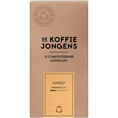 De Koffiejongens Lungo capsules