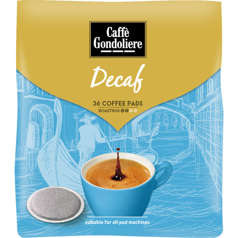 Caffè Gondoliere Decaf coffee pads
