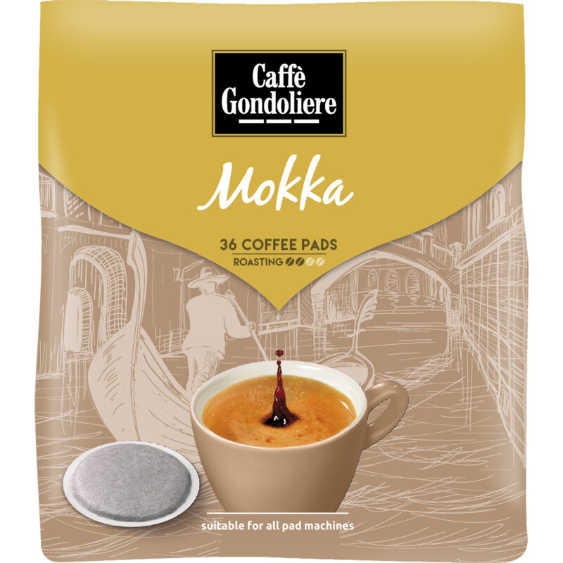 Caffè Gondoliere Mokka coffee pads