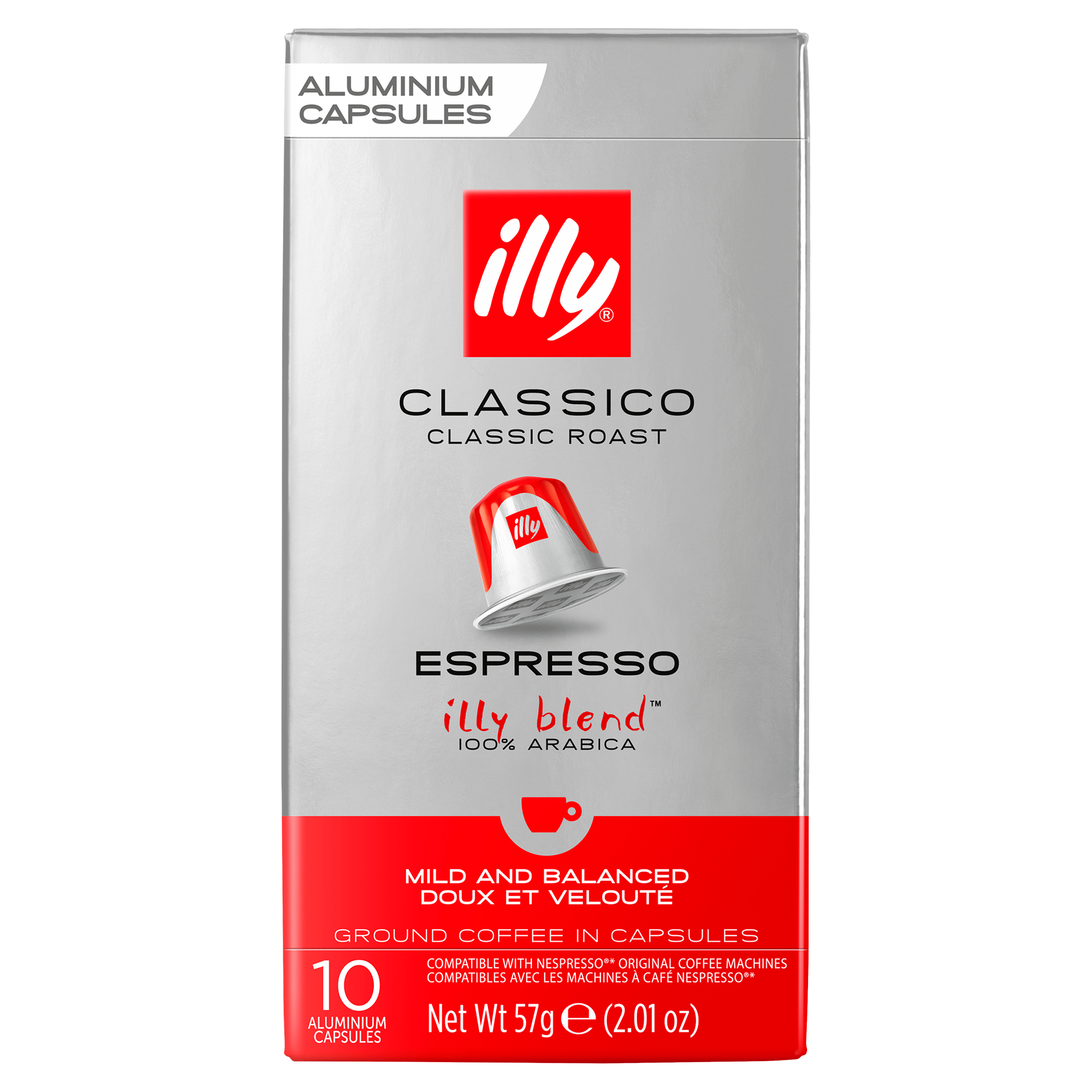 illy Classico espresso capsules 4-pack