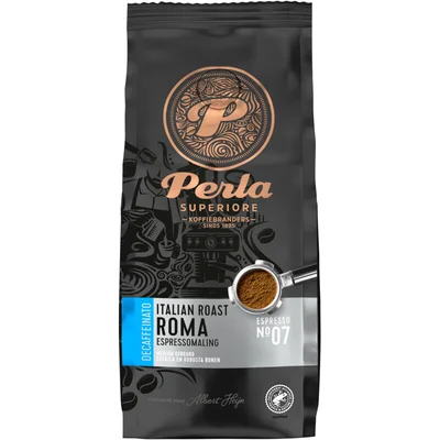 Perla Superiore Italian roast Roma espressomaling