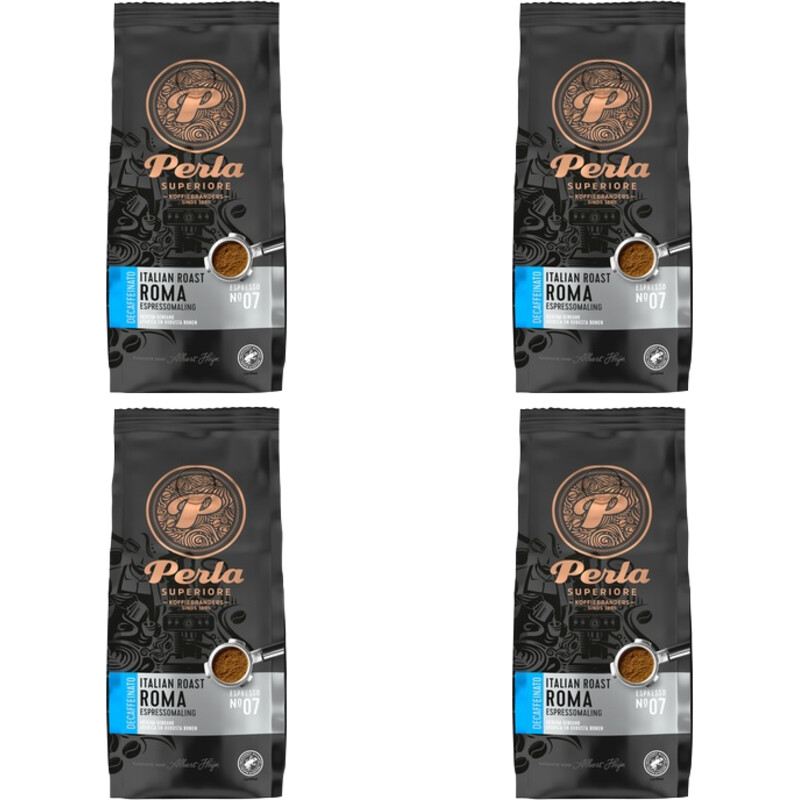 Perla Superiore Italian Roma espressomaling 4-pack