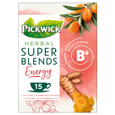 Pickwick Super blends energy kruidenthee