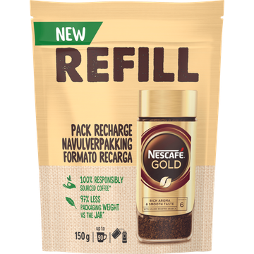 Nescafé Gold pot oploskoffie
