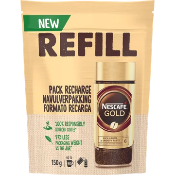 Nescafé Gold pot oploskoffie