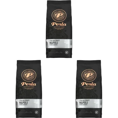 Perla Superiore Italian Napoli espressobonen 3-pack