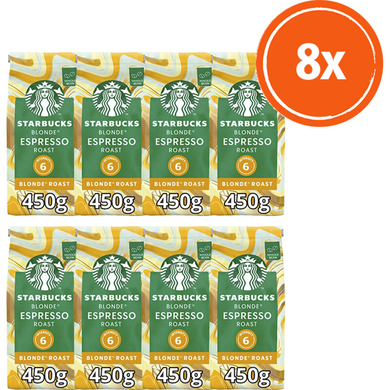 Starbucks Blonde espresso roast koffiebonen 8-pack