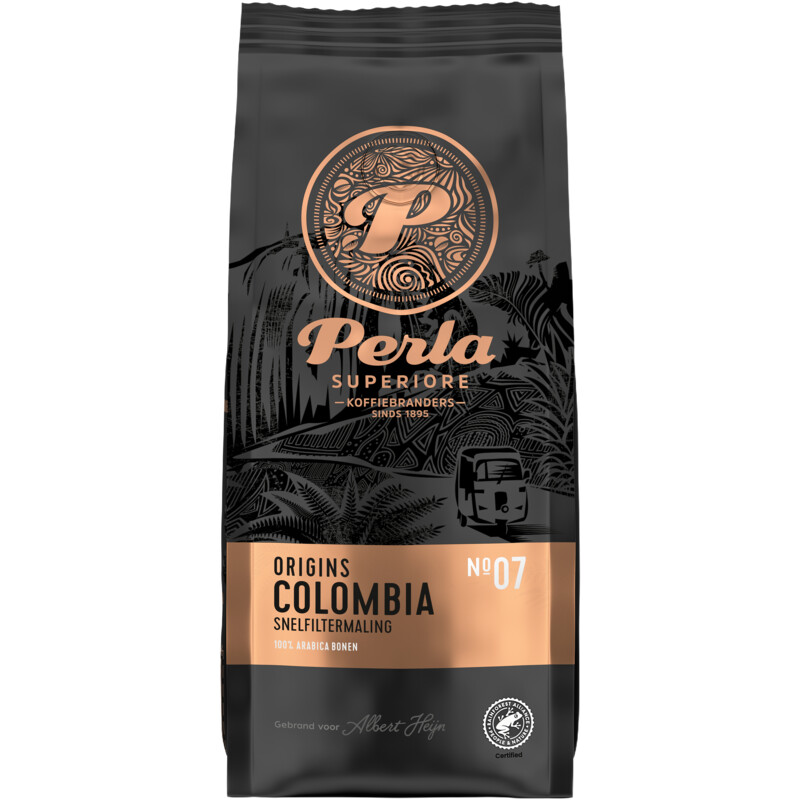 Perla Superiore Origins Colombia snelfitermaling