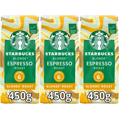 Starbucks Blonde espresso roast koffiebonen 3-pack