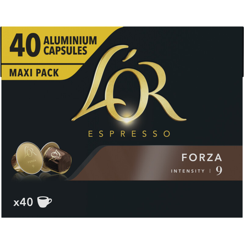 L'OR Espresso forza capsules maxi pack