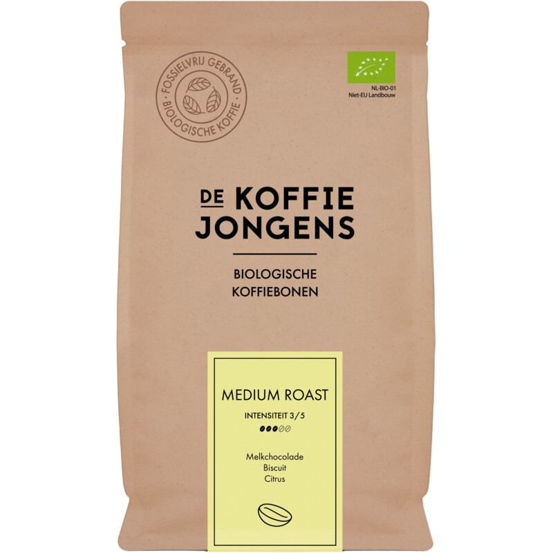 De Koffiejongens Medium roast koffiebonen