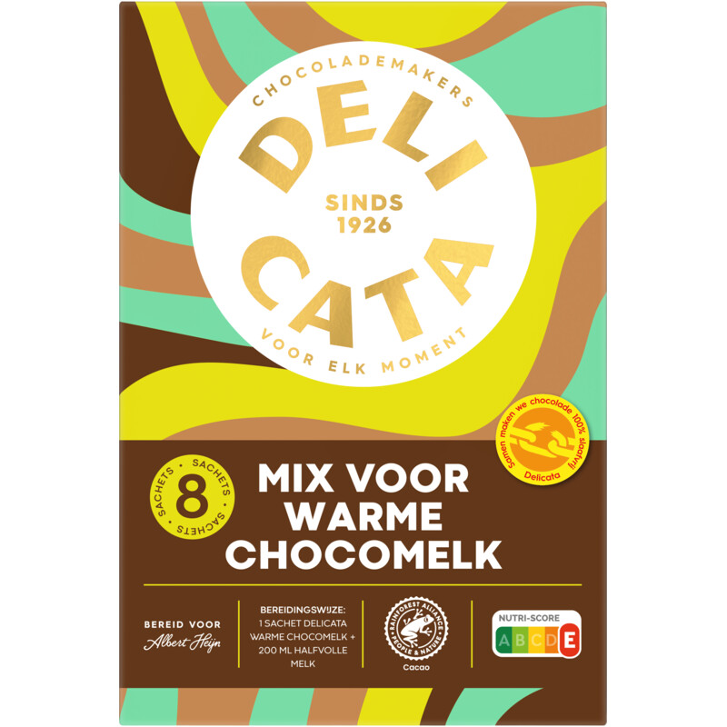 Delicata Mix voor warme chocomelk