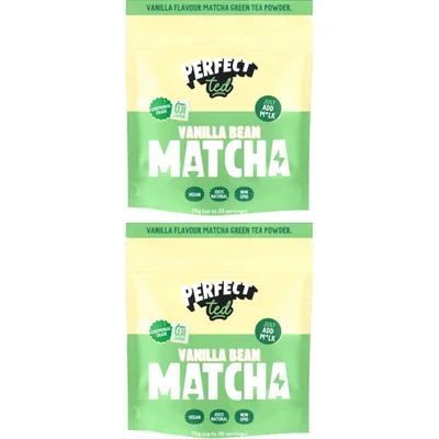 Perfect Ted Matcha vanille poeder 2-pack