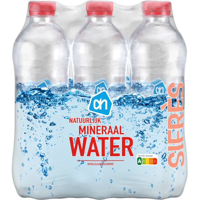 AH Mineraalwater koolzuurhoudend 6-pack