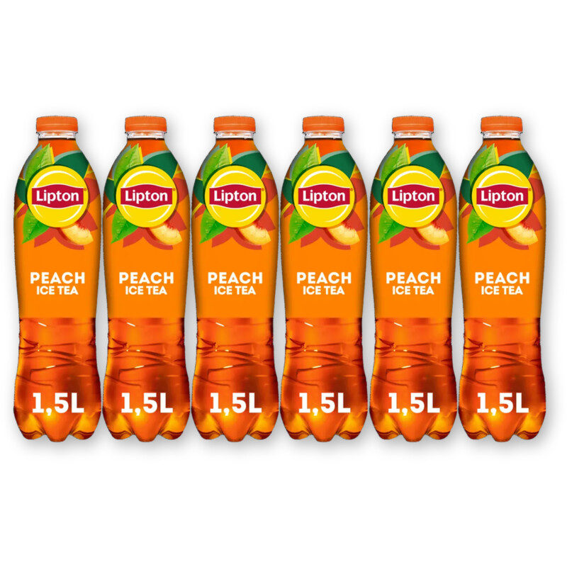 Lipton Ice tea peach 1.5 L 6-pack