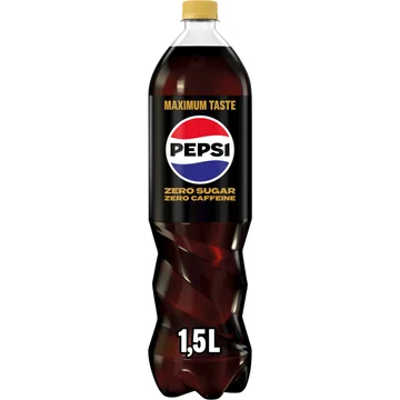 Pepsi Zero sugar zero caffeine