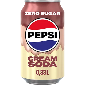 Pepsi Cream soda zero sugar