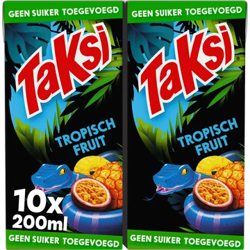 Taksi Tropisch fruit geen suiker toegevoegd 10