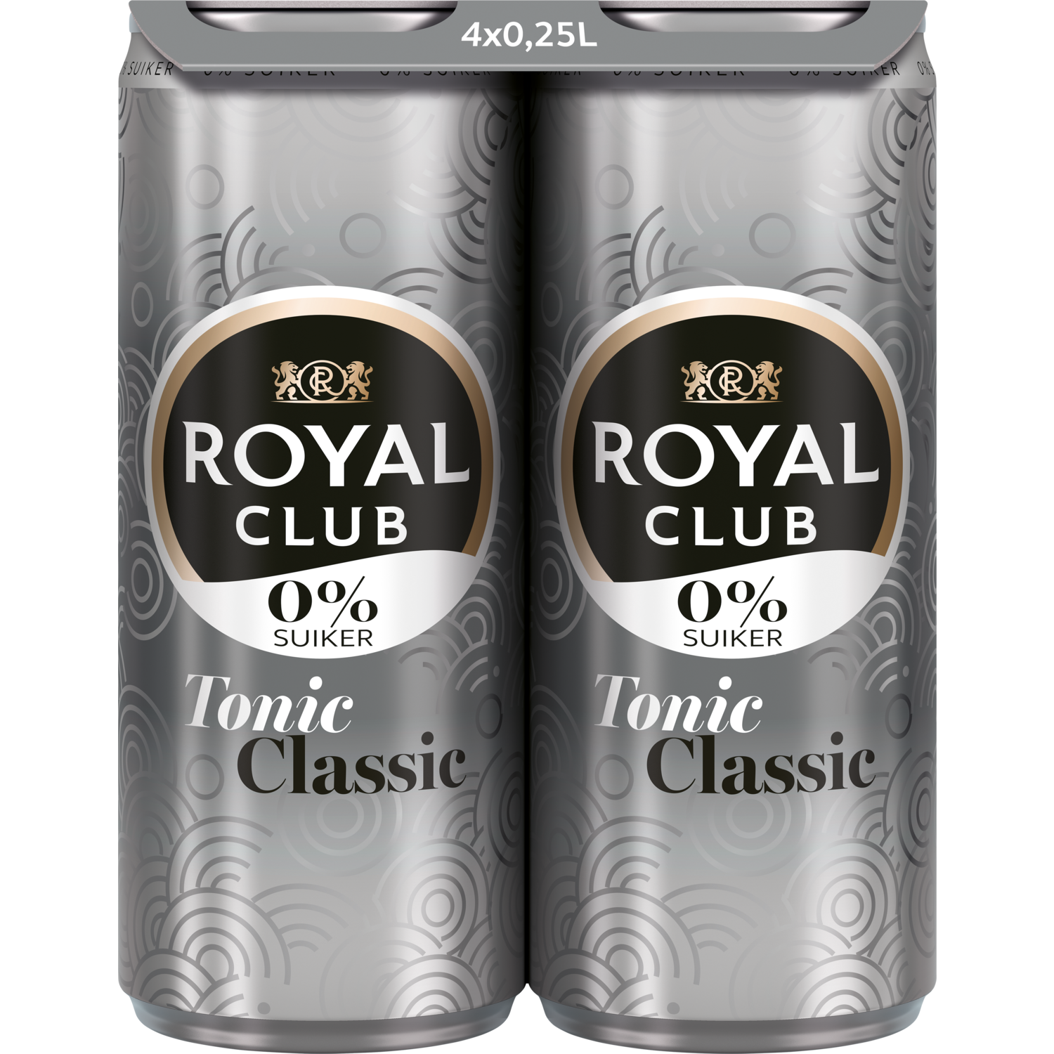 Royal Club Tonic 0% suiker 4-pack