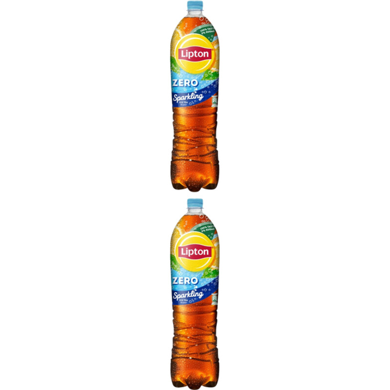 Lipton Ice tea sparkling zero sugar 2-pack