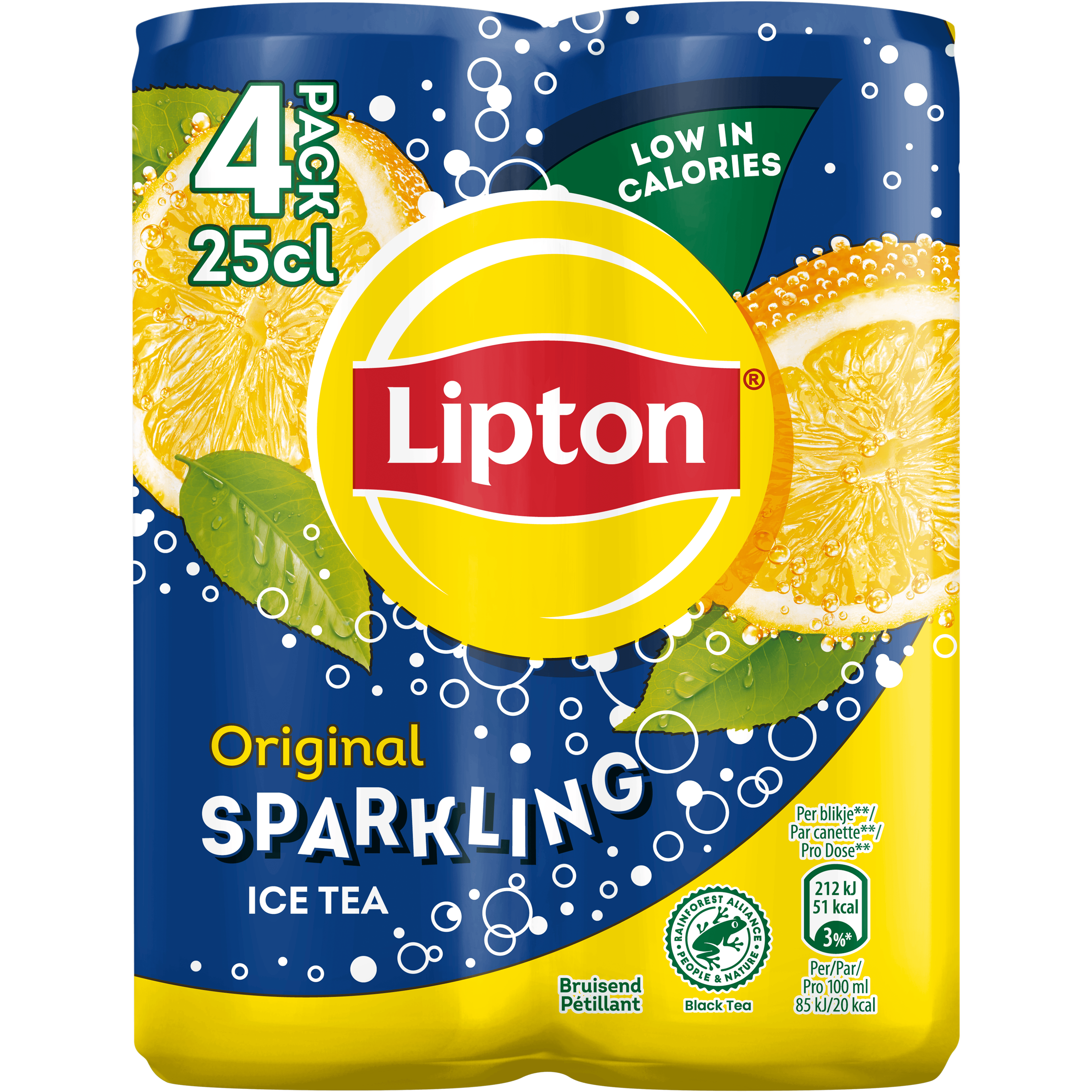 Lipton Ice tea sparkling 4-pack