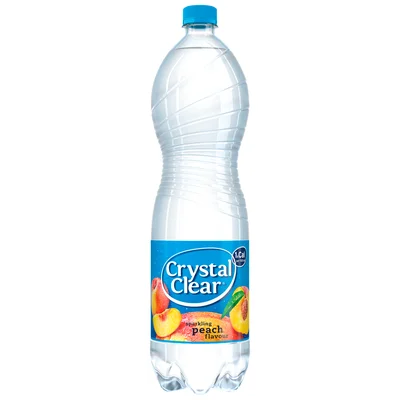 Crystal Clear Sparkling peach