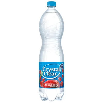 Crystal Clear Sparkling cranberry