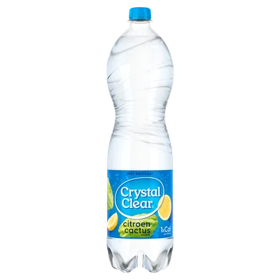 Crystal Clear Sparkling lemon cactus