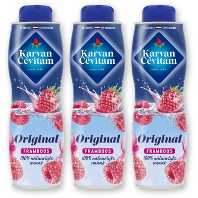 Karvan Cévitam Original framboos siroop 3-pack