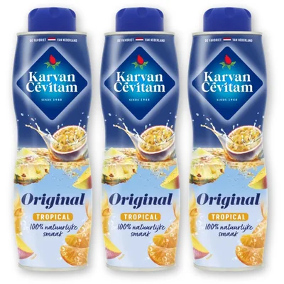 Karvan Cévitam Original tropical siroop 3-pack