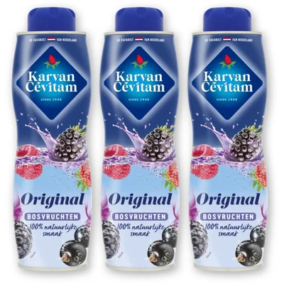 Karvan Cévitam Original bosvruchten siroop 3-pack