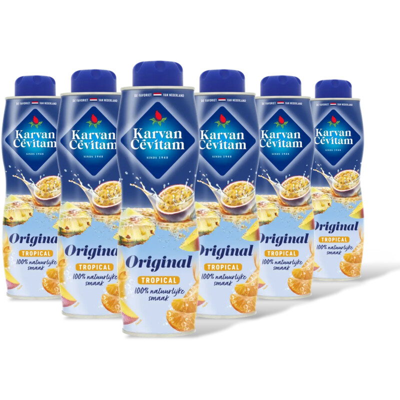 Karvan Cévitam Original tropical siroop 6-pack