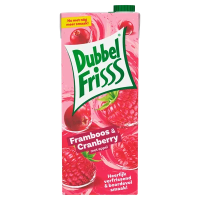 DubbelFrisss Framboos & cranberry