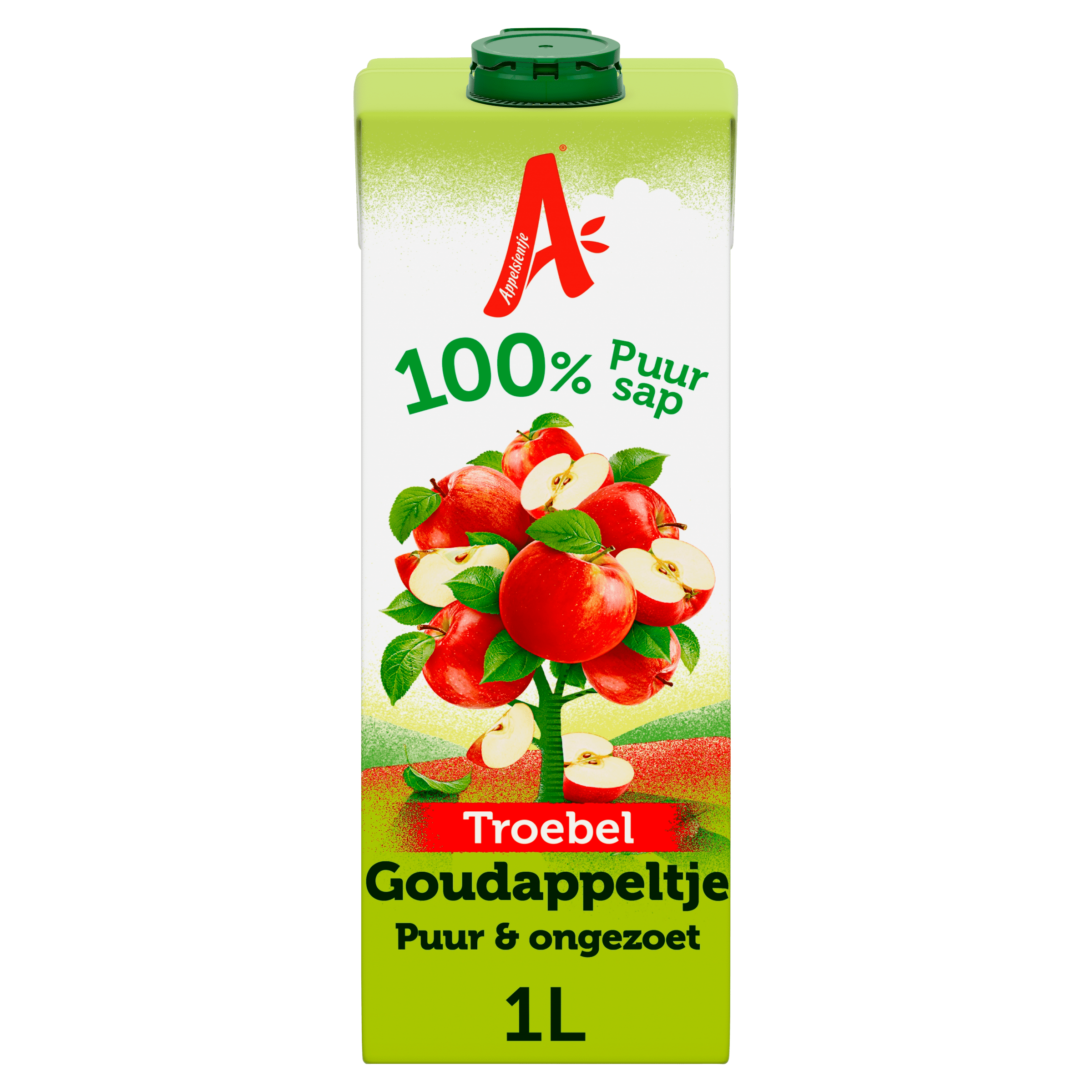 Appelsientje Goudappeltje troebel