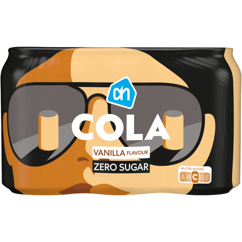 AH Cola zero sugar vanilla 6-pack