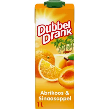 DubbelDrank Abrikoos & sinaasappel