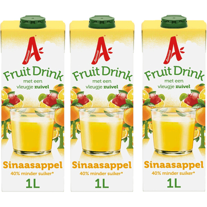 Appelsientje Fruitdrink Sinaasappel 3-pack