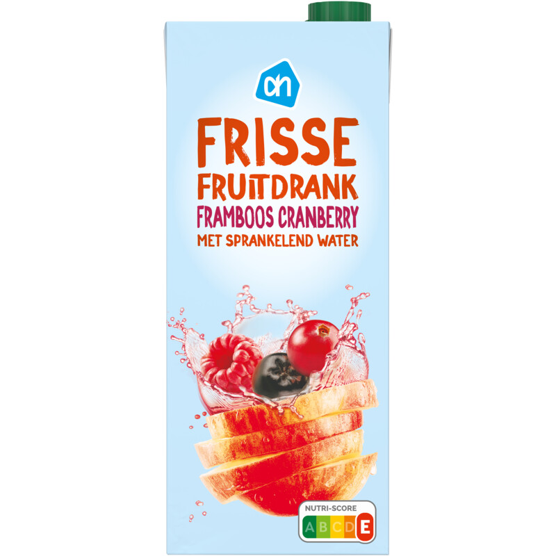 AH Frisse fruitdrank framboos cranberry