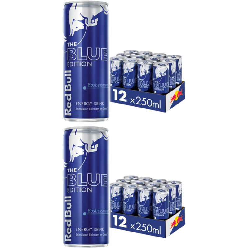 Red Bull Energy drink bosbes 2x 12-pack