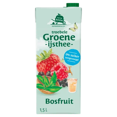 Van de Boom Troebele groene ijsthee bosfruit