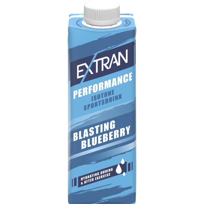 Extran Performance blasting blueberry