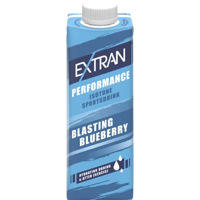 Extran Performance blasting blueberry