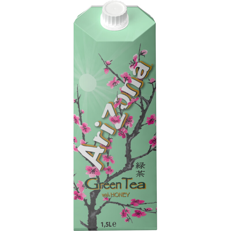 Arizona Green tea with honey