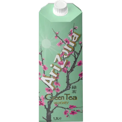 Arizona Green tea with honey