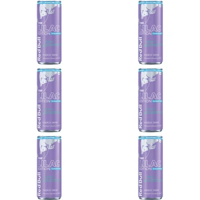 Red Bull Lilac edition sugarfree 6-pack