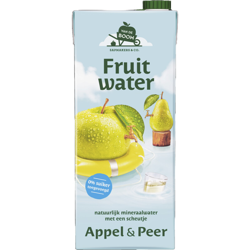 Van de Boom Fruit water appel & peer