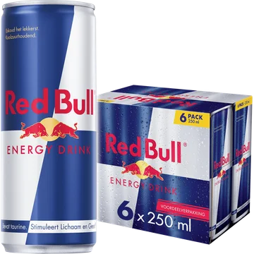 Red Bull Energy drink 6-pack voordeelverpakking