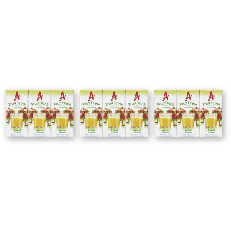 Appelsientje Fruitdrink appel 18-pack
